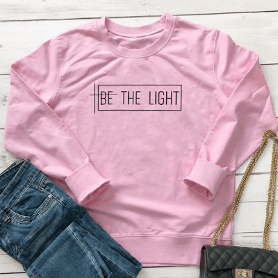 Wees het Licht Sweatshirt Belleza