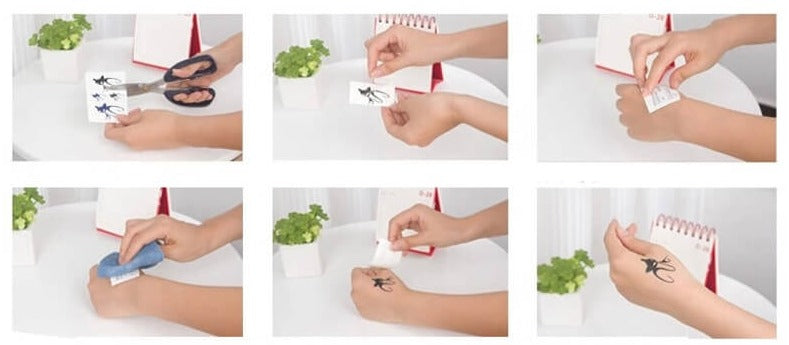 Tijdelijke Lichaams Tatoegeringssticker