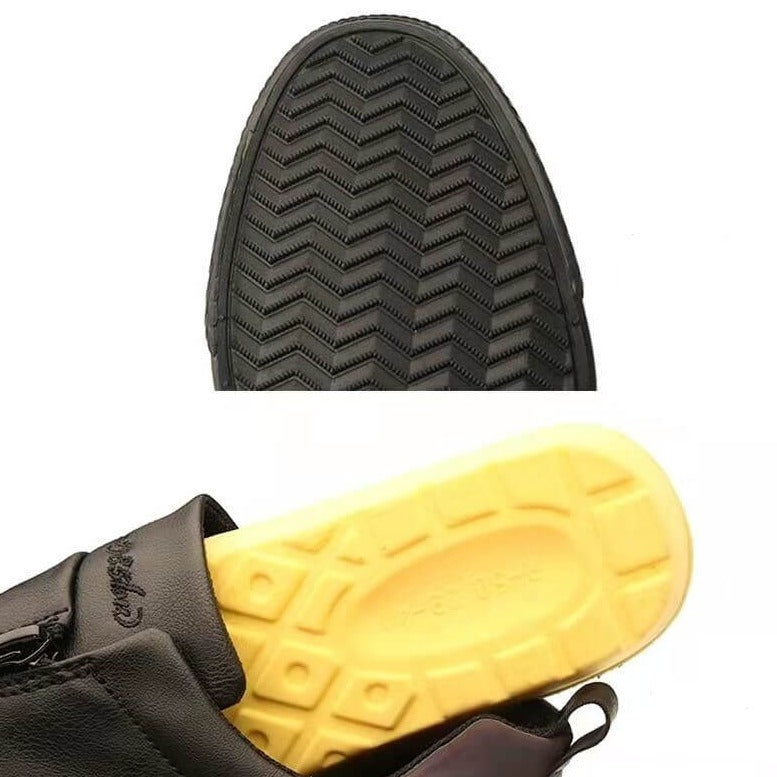 Gevulkaniseerd Microfiber Leder Heren Schoenen