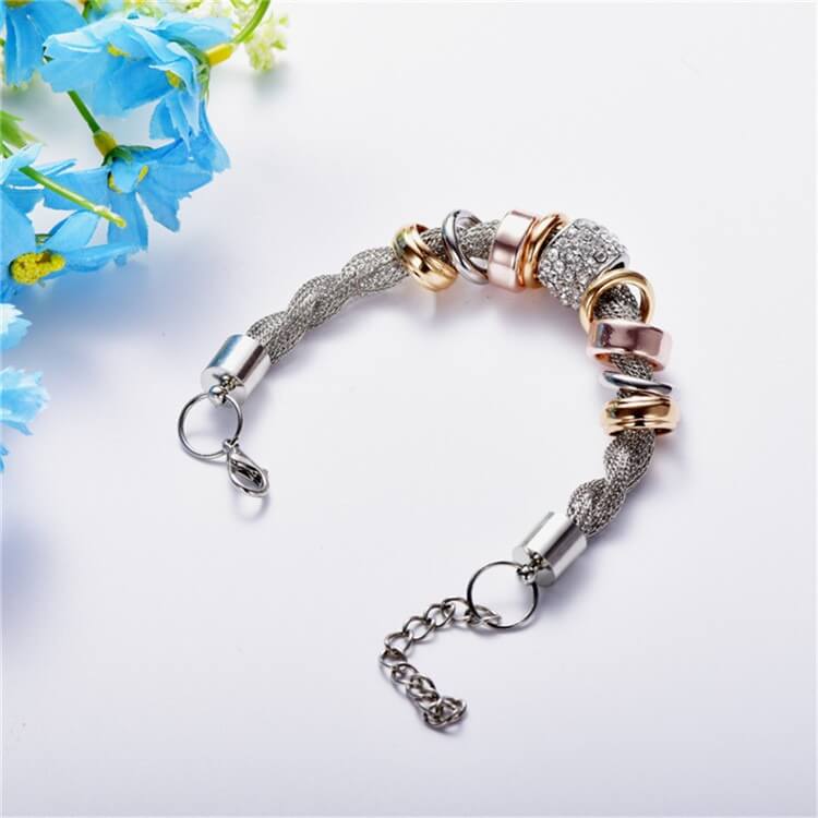 Verstrengelde Ring Accent Armband Belleza