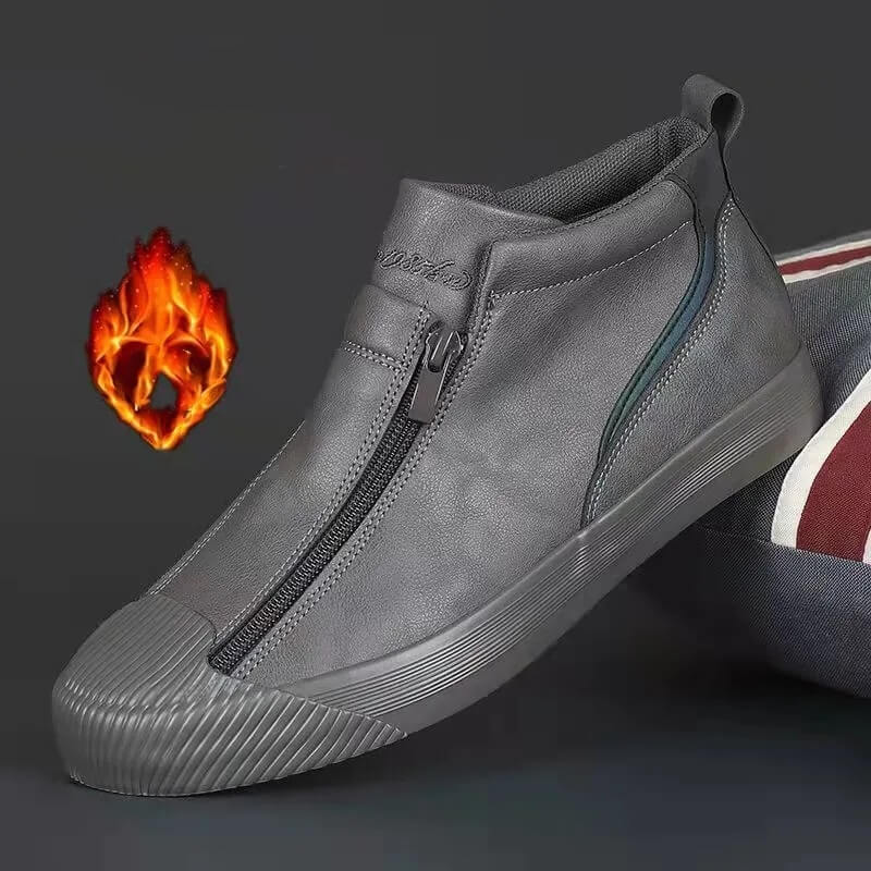 Gevulkaniseerd Microfiber Leder Heren Schoenen