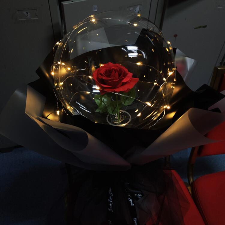 LED Lichtgevende Ballon Rozenboeket (Doe-het-zelf pakket) Belleza