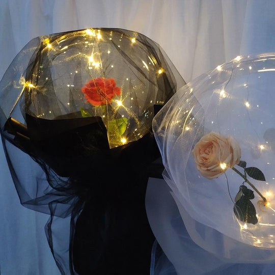 LED Lichtgevende Ballon Rozenboeket (Doe-het-zelf pakket) Belleza