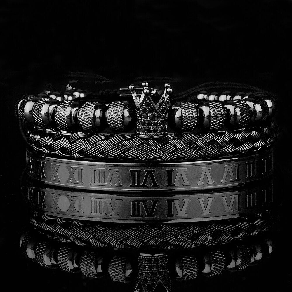Luxe Kroon Armband Set Belleza