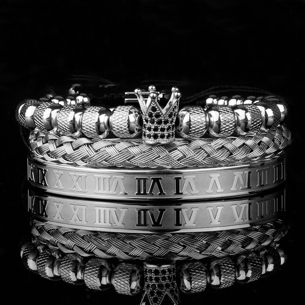 Luxe Kroon Armband Set Belleza