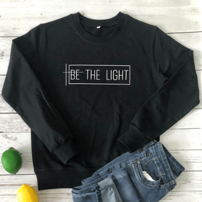 Wees het Licht Sweatshirt Belleza