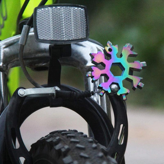 Saker® 18-in-1 Roestvrijstalen Sneeuwvlokken Multitool Belleza