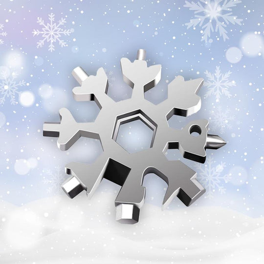 Saker® 18-in-1 Roestvrijstalen Sneeuwvlokken Multitool Belleza