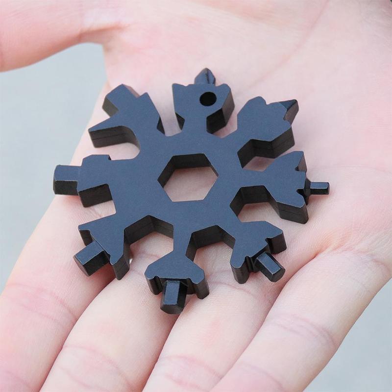 Saker® 18-in-1 Roestvrijstalen Sneeuwvlokken Multitool Belleza