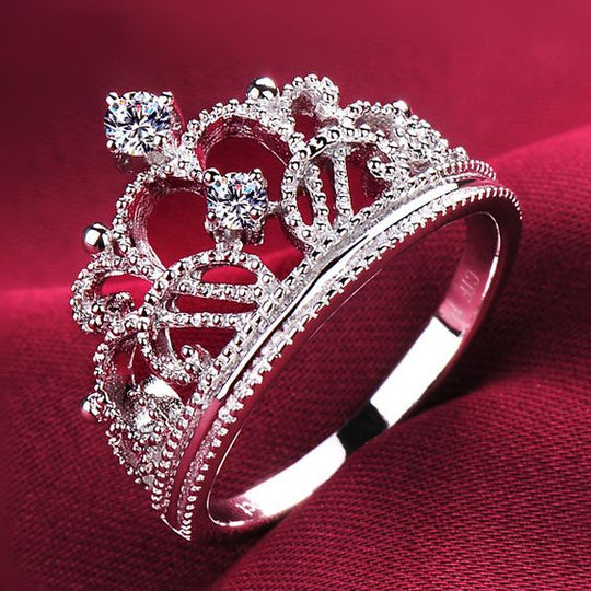 Kristallen Kroon Ringen Belleza