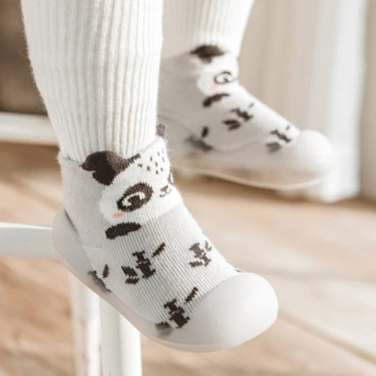 Baby's Warm Gebreide Sokken Schoenen