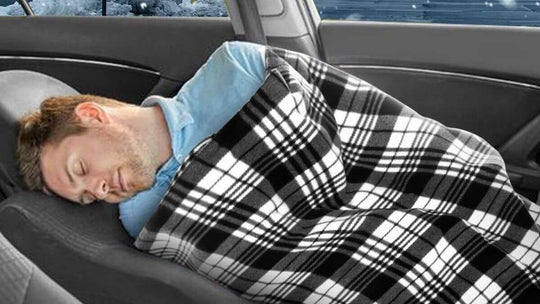 Elektrische verwarming Snuggle Deken voor in de auto