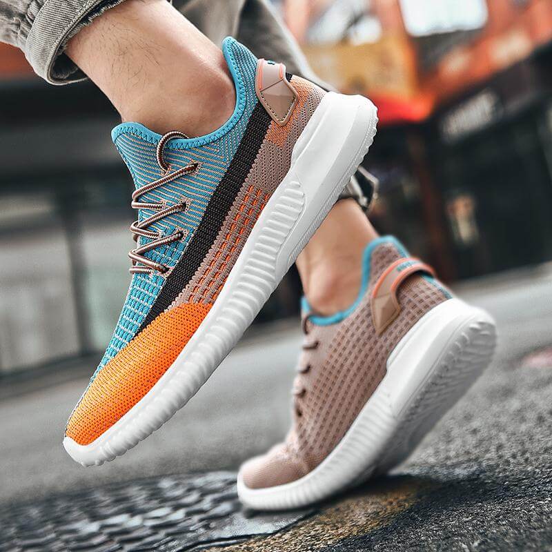 Heren Weave Mesh Sneakers