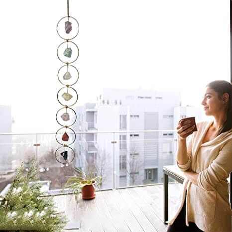 7 Chakra Edelsteen Muur Decor Belleza
