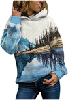 Natural Mountain Bedrukt Sweatshirt Belleza