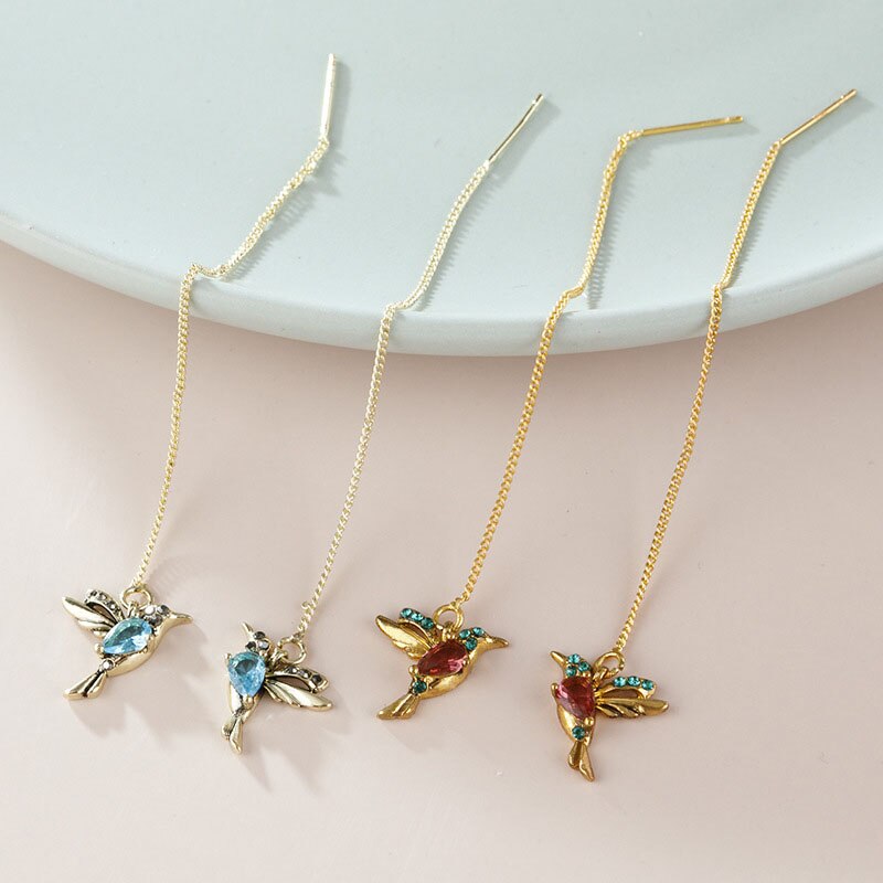 Kolibrie Drop Oorbellen Belleza