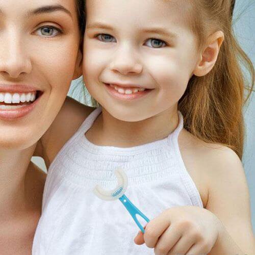 Zachte tandenborstel voor kinderen