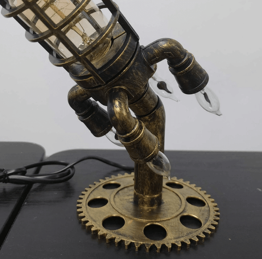 Vintage Steampunk Raketlamp