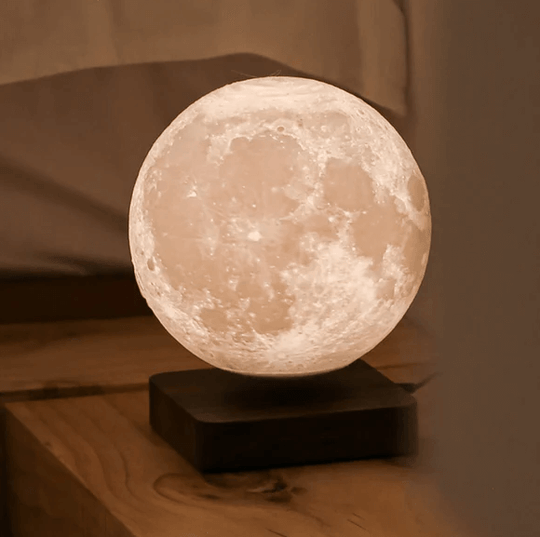 Drijvende maan nachtlamp
