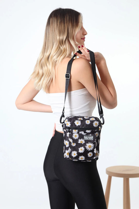 Daisy Patroon Schouder Crossbody Bag