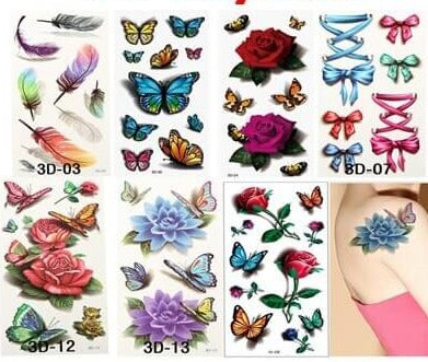 Tijdelijke Lichaams Tatoegeringssticker