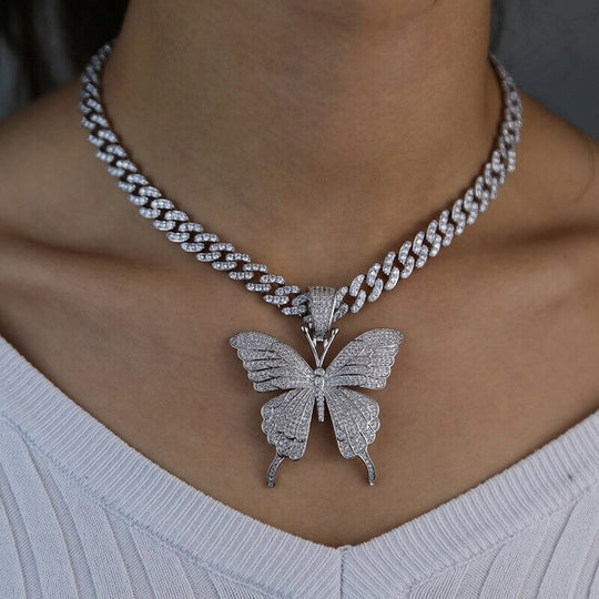 Vlinder Ketting Choker