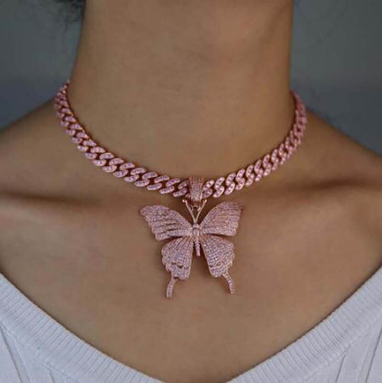 Vlinder Ketting Choker