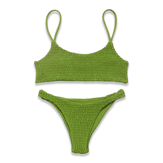 Bikiniset met plooien