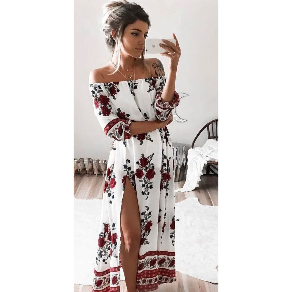 Bloemen Maxi Jurk