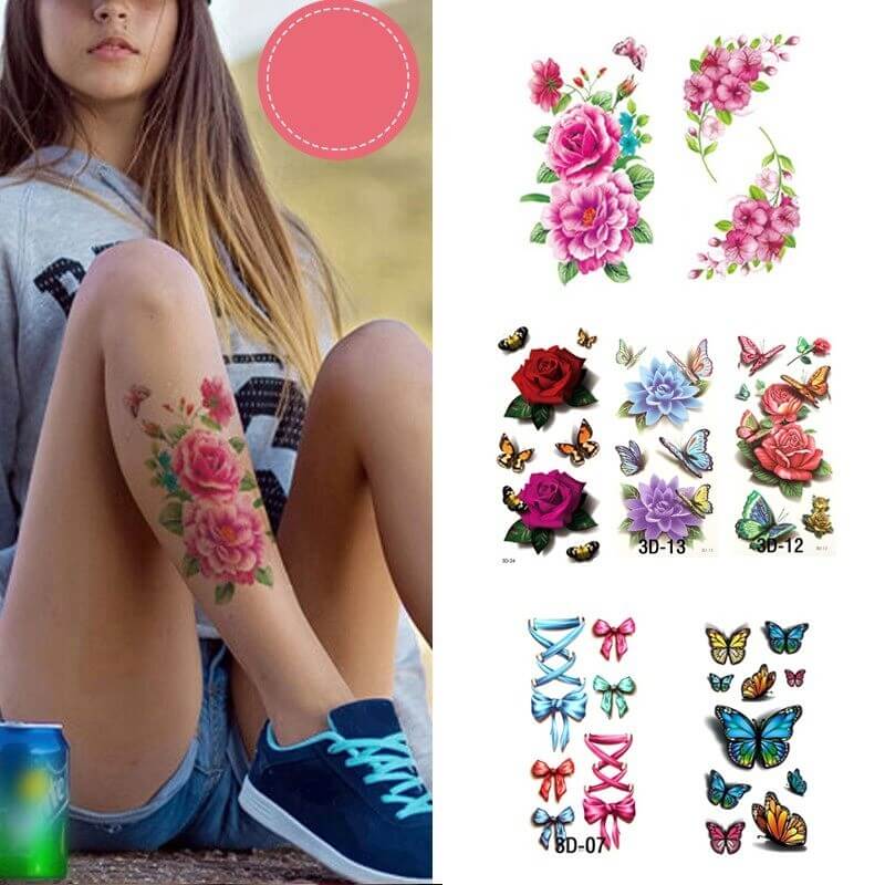 Tijdelijke Lichaams Tatoegeringssticker