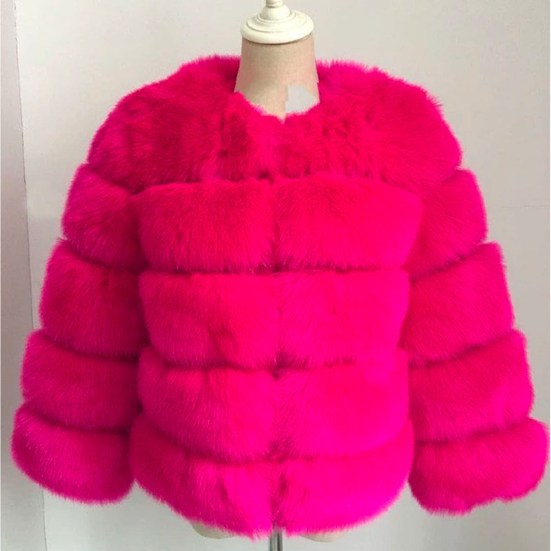 Fluffy Winterjas voor Dames - Stijlvol en Comfortabel