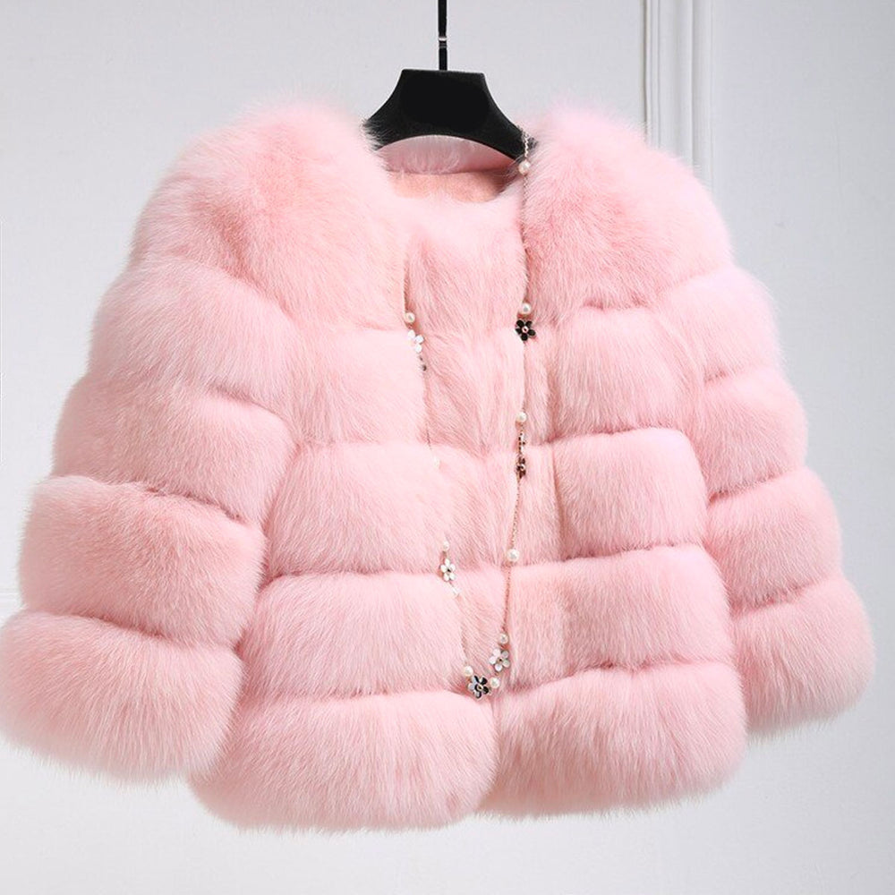 Fluffy Winterjas voor Dames - Stijlvol en Comfortabel