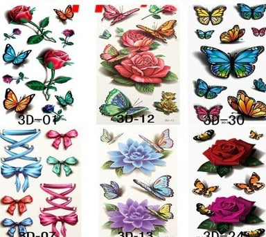 Tijdelijke Lichaams Tatoegeringssticker