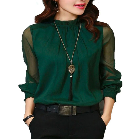 Elegante Chiffon Blouse