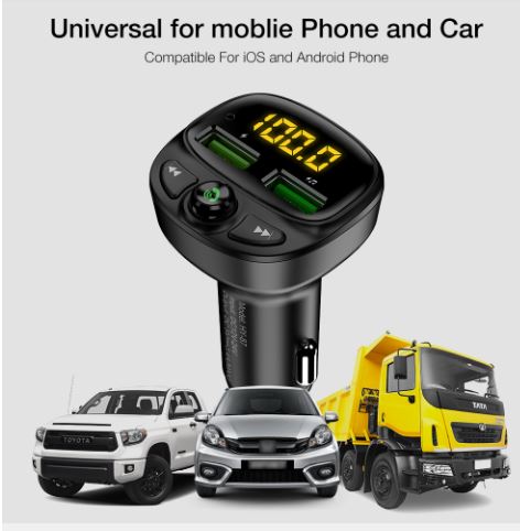 Handsfree Bluetooth Auto FM-zender Belleza