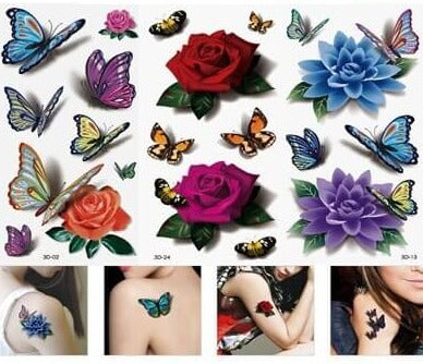 Tijdelijke Lichaams Tatoegeringssticker