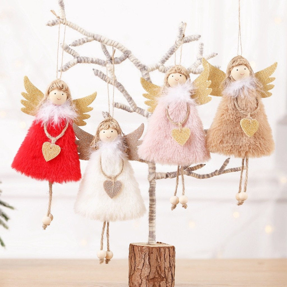 Handgemaakte Kerstengel Ornamenten Belleza