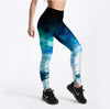 3D Gedrukte Galaxy Leggings Belleza