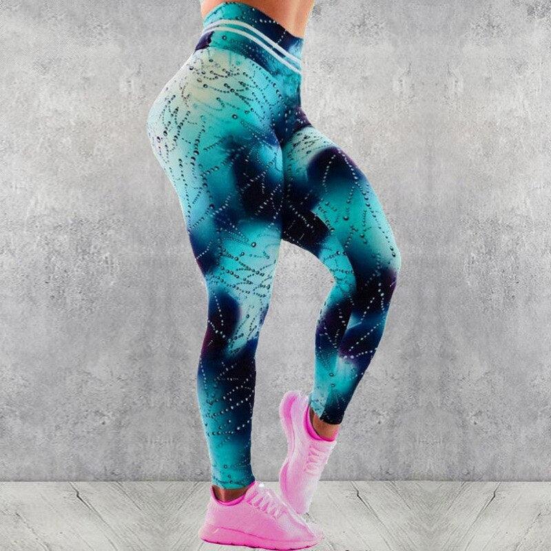 Hoge taille legging met print Belleza