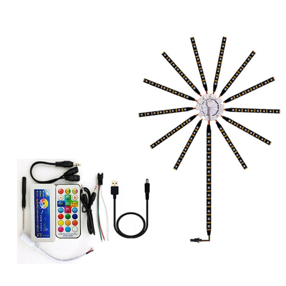 Fireworks LED Light - Muziek Sync Modus - Perfect voor Feesten en Evenementen