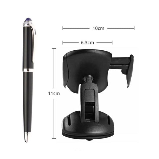 360 ° Transformeerbare Autotelefoon Mount Belleza