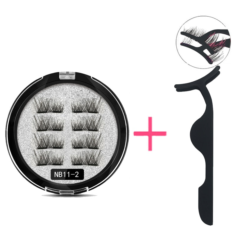 Dubbel Magnetische Wimpers Belleza