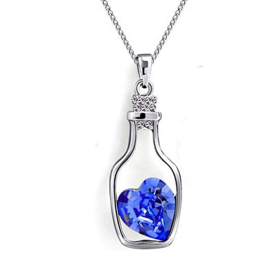 Drift Bottle Kristal Hart Ketting Belleza