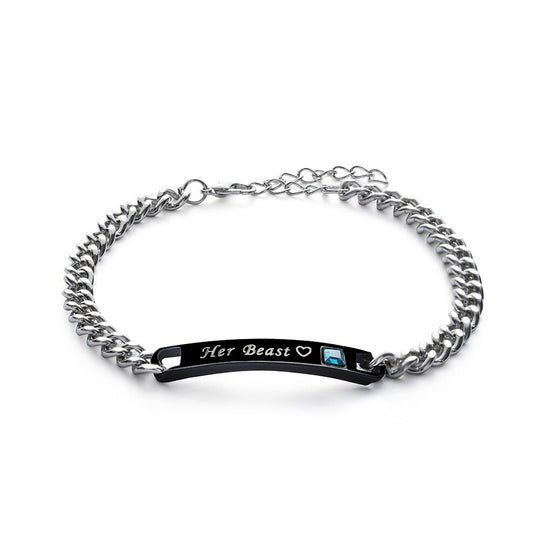 His Beauty and Her Beast Armband Belleza