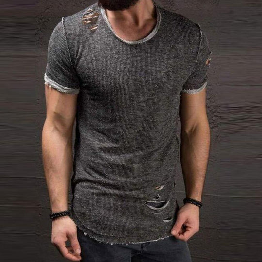 Mannen Shredded Tee Belleza
