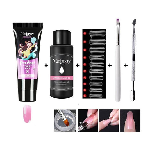 Luxe Poly Gel Nagel Kit