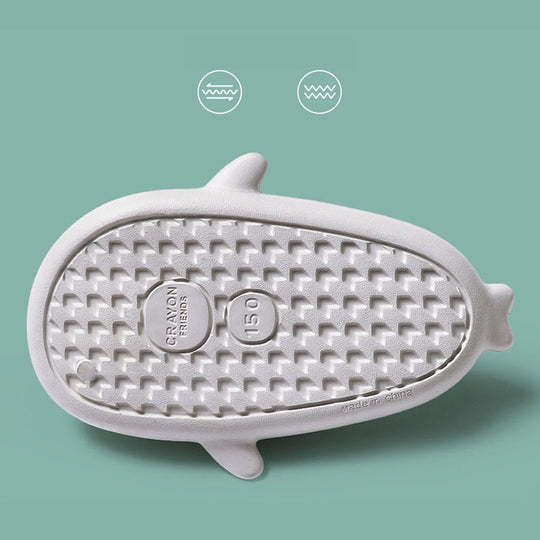 Baby en kinder slippers met haai Belleza