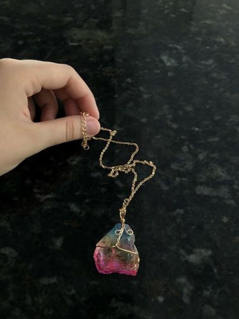 Regenboog Kwarts Collier Belleza