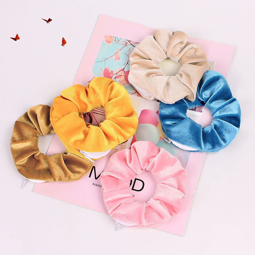 Portemonnee Haar Scrunchies (3x Stuks) Belleza