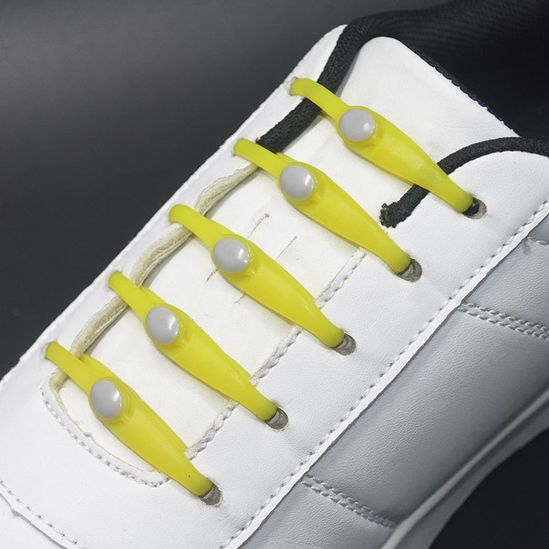No-Tie Silicone Schoenveters (16 stuks/verpakking)